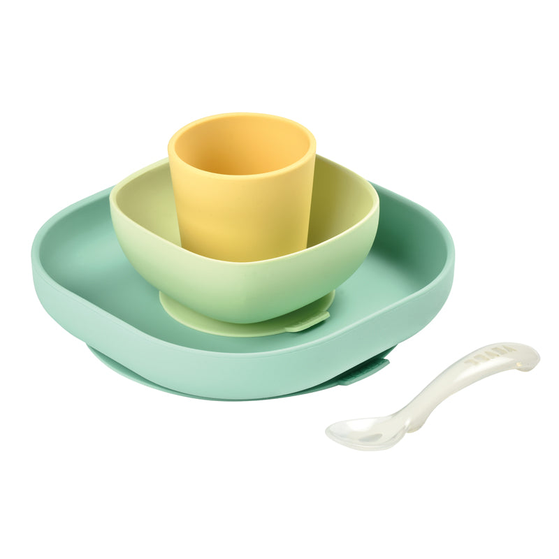 Béaba Silicone Meal 4pcs Set Natural at Baby Products Wholesaler