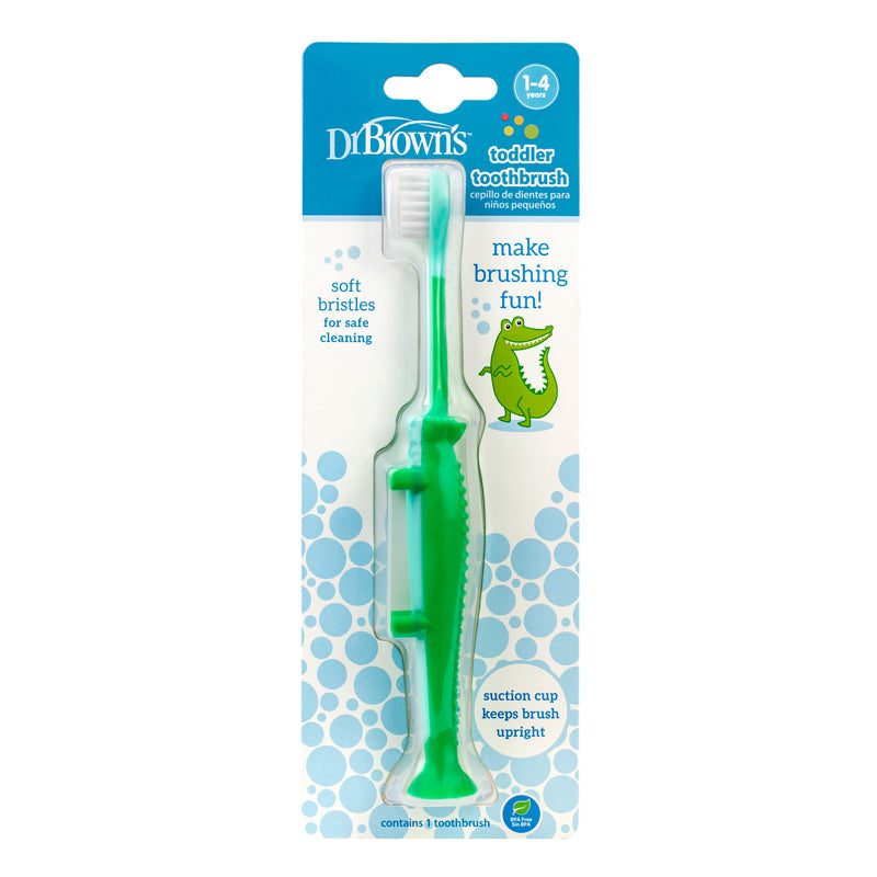 Dr Brown's Toddler Toothbrush Crocodile | Major Brand Distributor