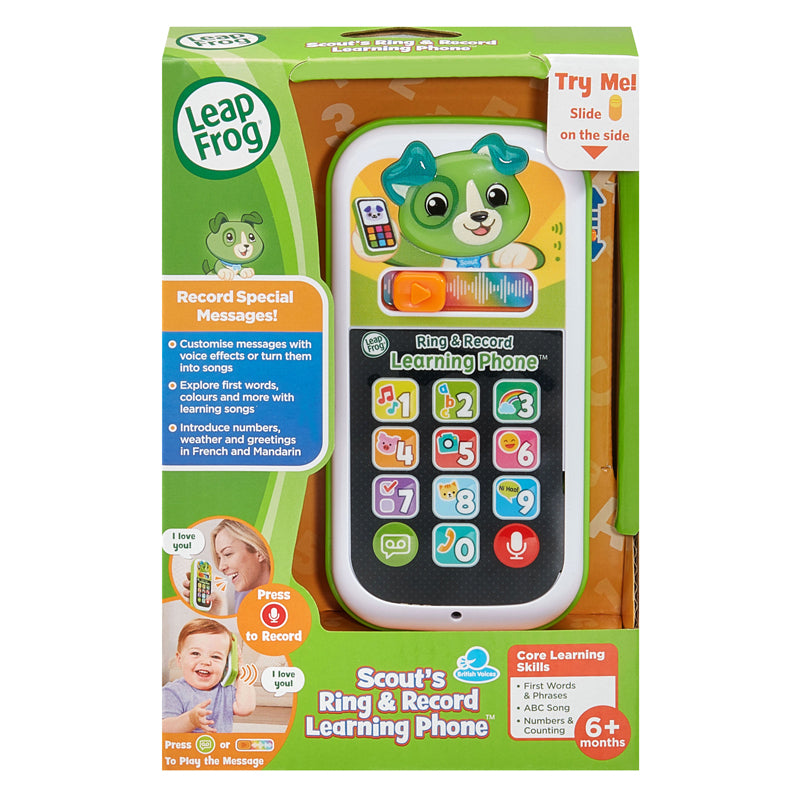 Leap Frog Scout's Ring & Record Learning Phone l Trade Supply at Baby Products Wholesaler