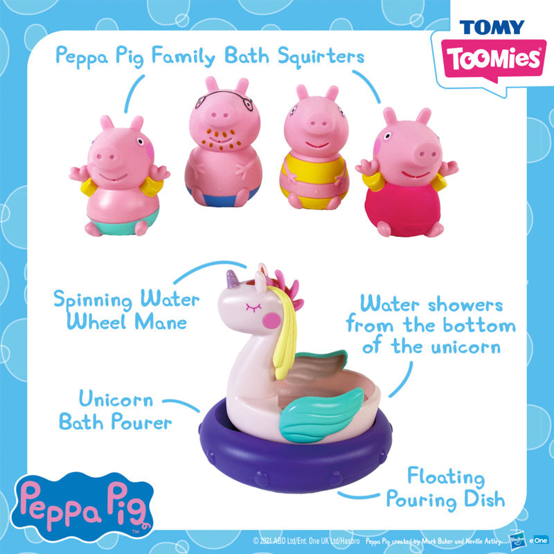 Tomy Peppa Pig Bath Set l Bulk Buy at Baby Products Wholesaler