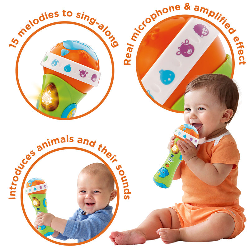 VTech Sing Along Microphone l Bulk Buy at Baby Products Wholesaler