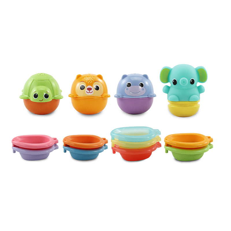 VTech Stack & Splash Bathtime Boats l Bulk Buy at Baby Products Wholesaler