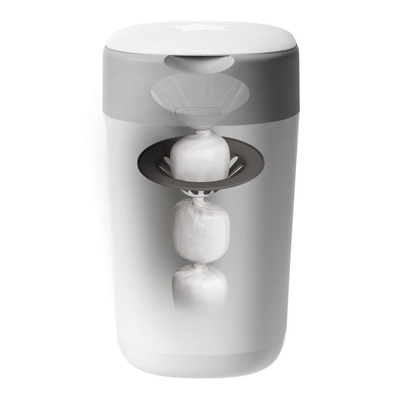 Tommee Tippee Twist & Click Nappy Disposal Tub White l Trade Supply at Baby Products Wholesaler