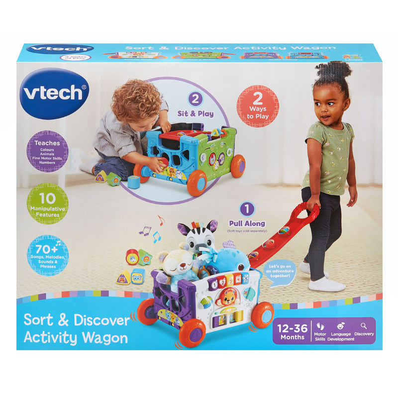 VTech Sort & Discover Activity Wagon l Retail Supplier | Baby Products Wholesaler