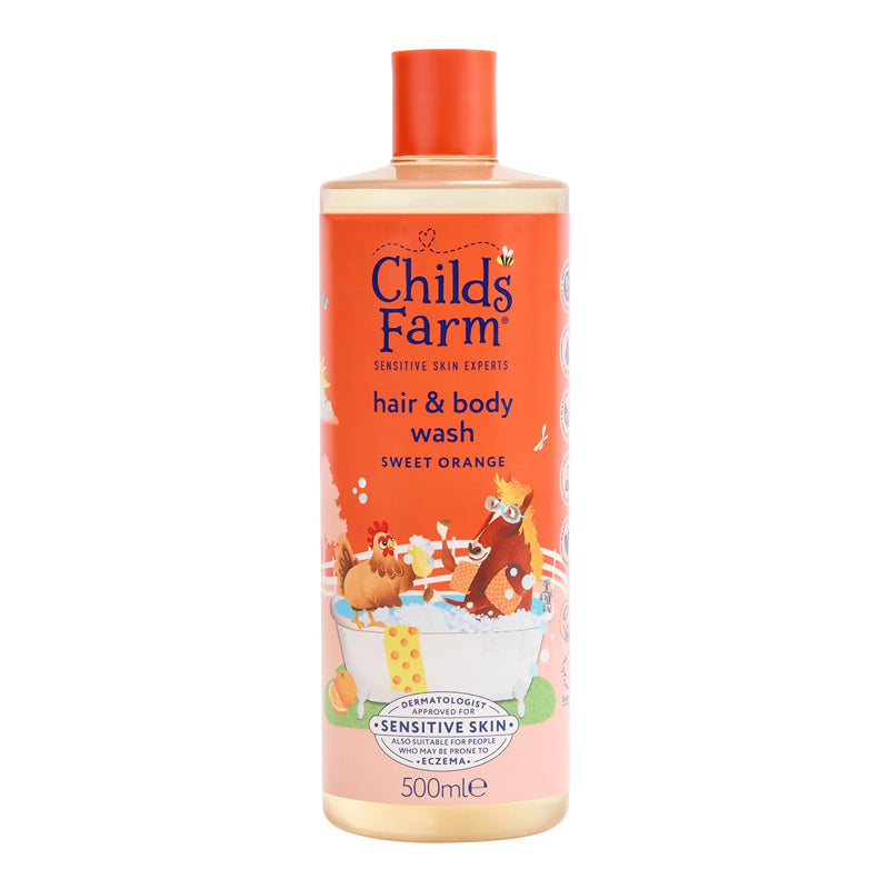 Child's Farm Hair & Bodywash Sweet Orange 500ml at Baby Products Wholesaler