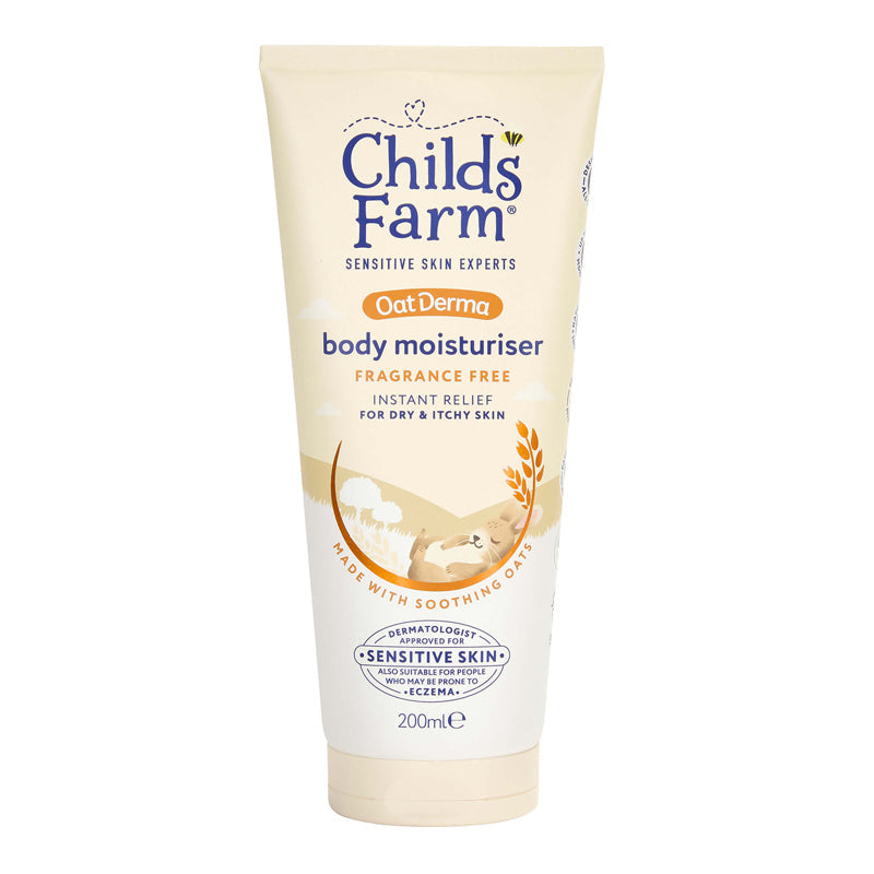 Child's Farm OatDerma Moisturiser 200ml at Baby Products Wholesaler