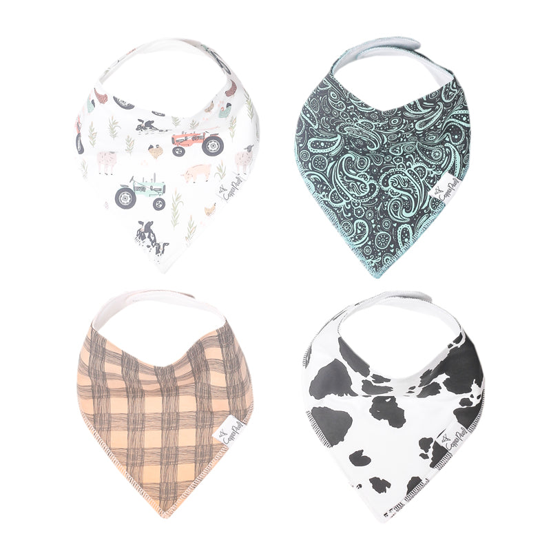 Copper Pearl Bibs Jo 4Pk at Baby Products Wholesaler