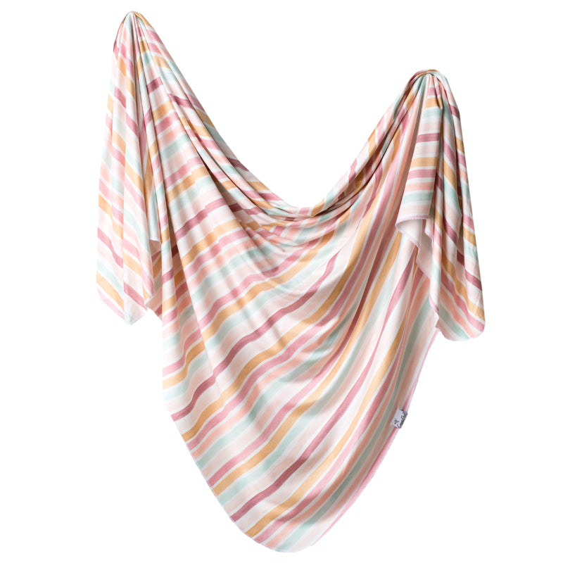 Copper Pearl Knitted Swaddle Blanket Enchanted at Baby Products Wholesaler