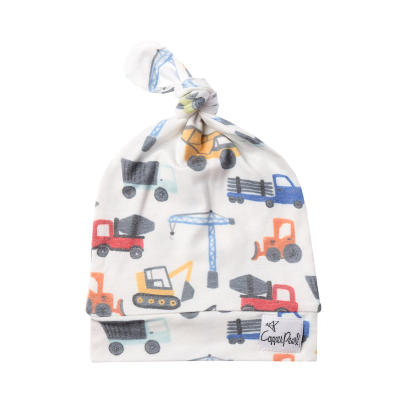 Copper Pearl Top Knot Hat Diesel 0-4m at Baby Products Wholesaler