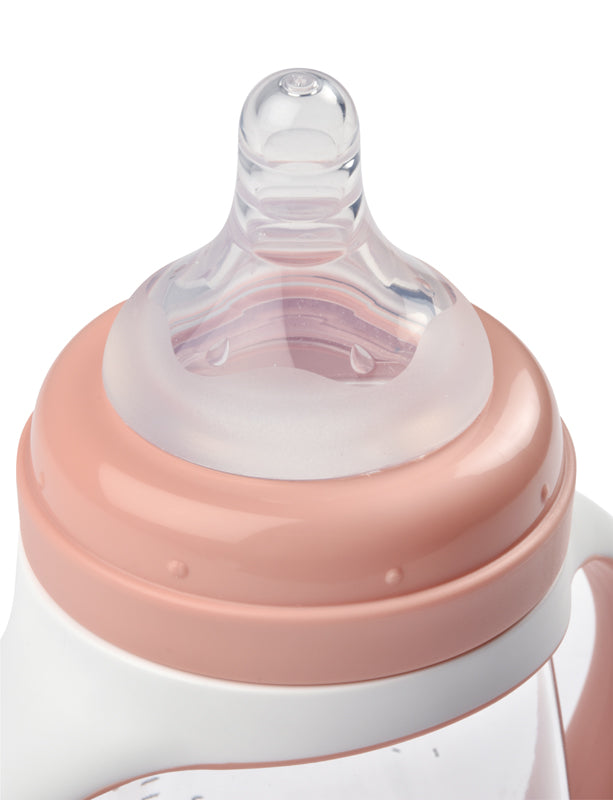 Béaba 2 In1 Learning Bottle Pink 210ml l Bulk Buy at Baby Products Wholesaler