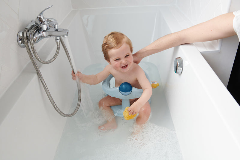 Bebe Confort Swivel Bath Seat - Blue l Bulk Buy at Baby Products Wholesaler