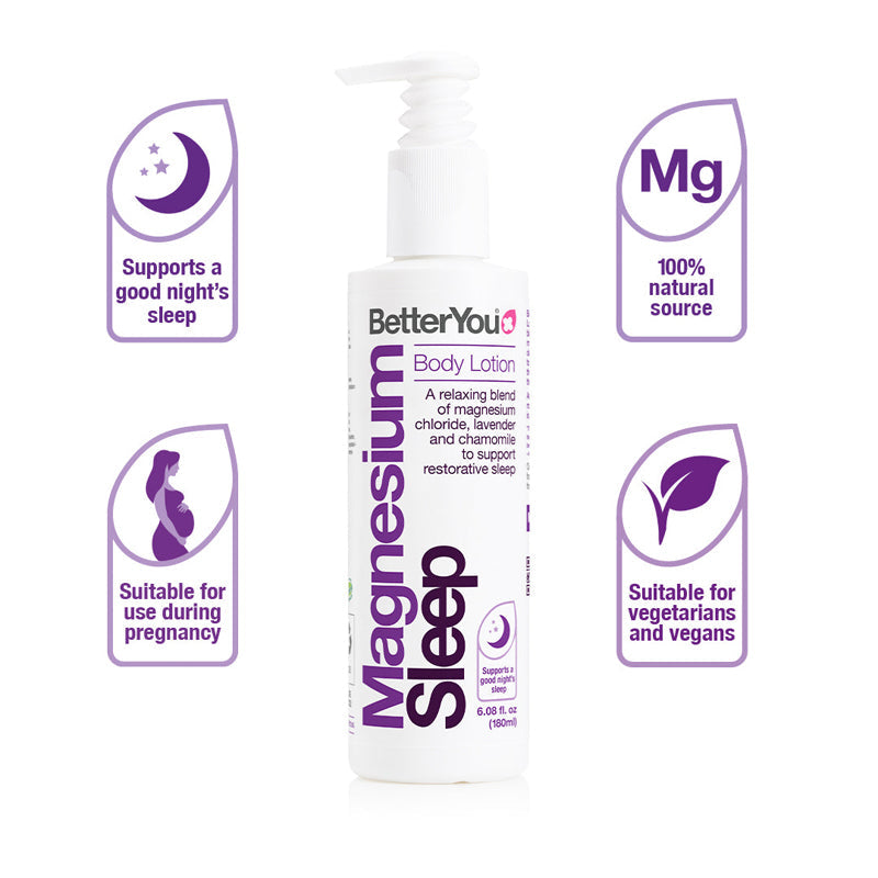 BetterYou Magnesium Sleep Lotion l Bulk Buy at Baby Products Wholesaler