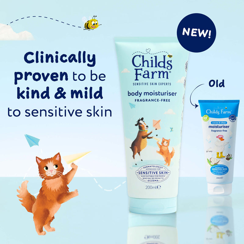Child's Farm Fragrance Free Moisturiser 200ml l Bulk Buy at Baby Products Wholesaler