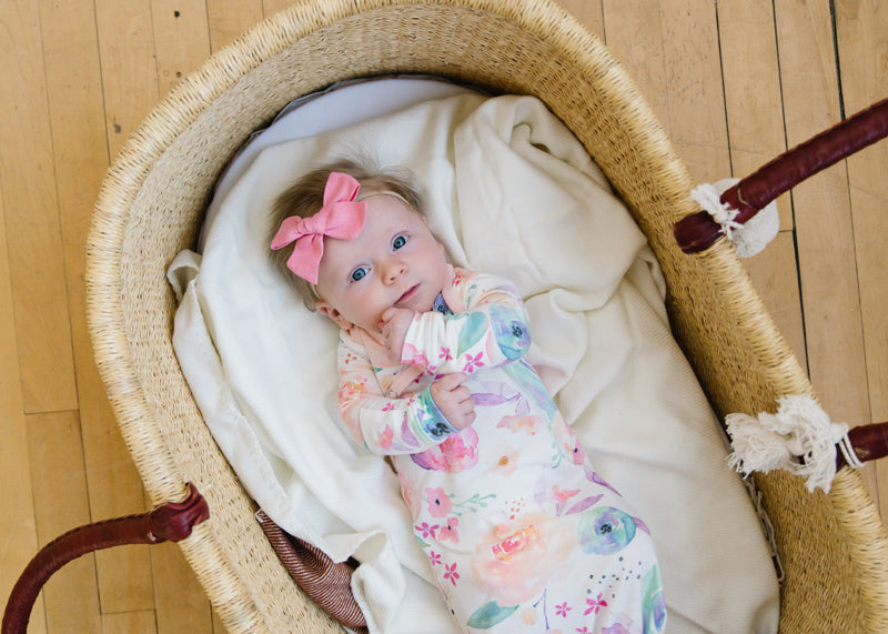 Copper Pearl Newborn Gown Bloom l Bulk Buy at Baby Products Wholesaler