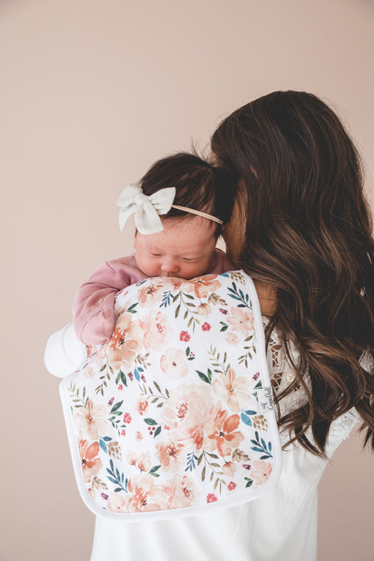 Copper Pearl Premium Burp Cloths Fawn 3Pk l Bulk Buy at Baby Products Wholesaler