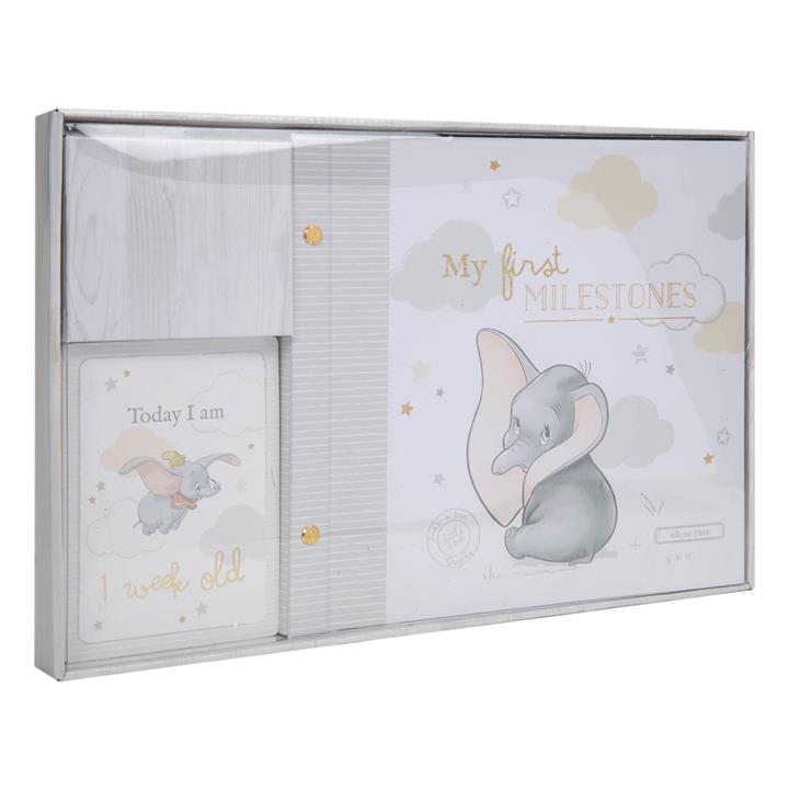 Disney Magical Beginnings Album & Milestones Card Set Dumbo l Bulk Buy at Baby Products Wholesaler