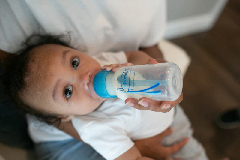 Dr Brown's Options+ Narrow Neck Bottle Sky 120ml 2Pk l Bulk Buy at Baby Products Wholesaler