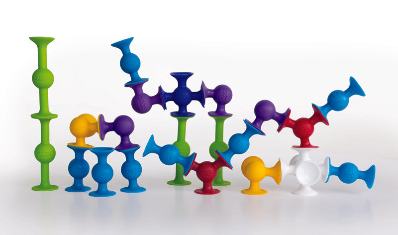 Fat Brain Squigz Starter Set 22pcs l Bulk Buy at Baby Products Wholesaler