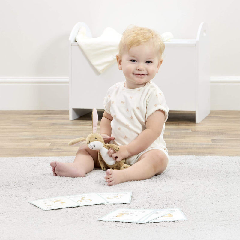 Guess How Much I Love You Soft Toy With Milestone Cards l Bulk Buy at Baby Products Wholesaler