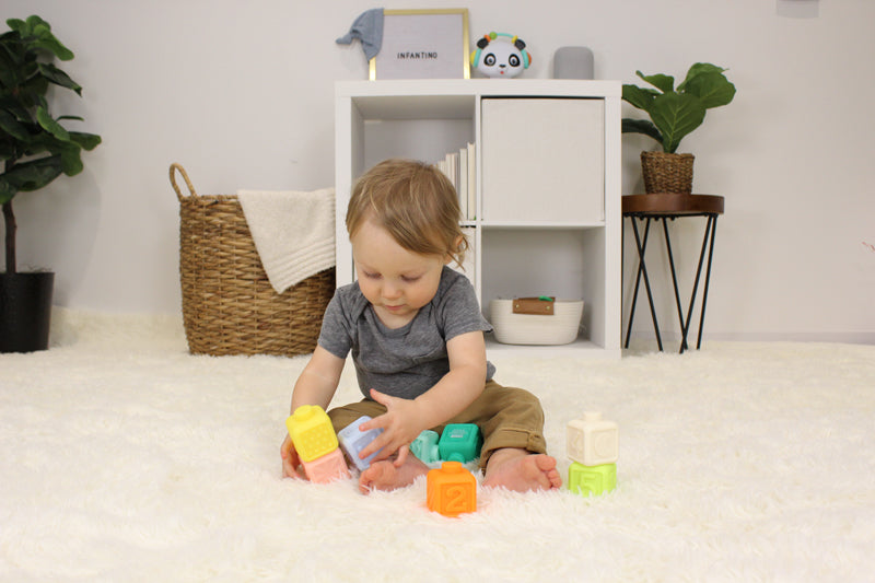 Infantino Super SOFT Pluggable Cubes l Bulk Buy at Baby Products Wholesaler