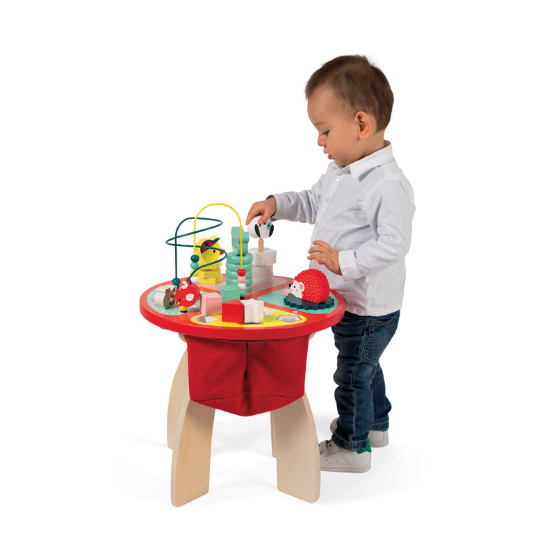 Janod Baby Forest Activity Table l Bulk Buy at Baby Products Wholesaler