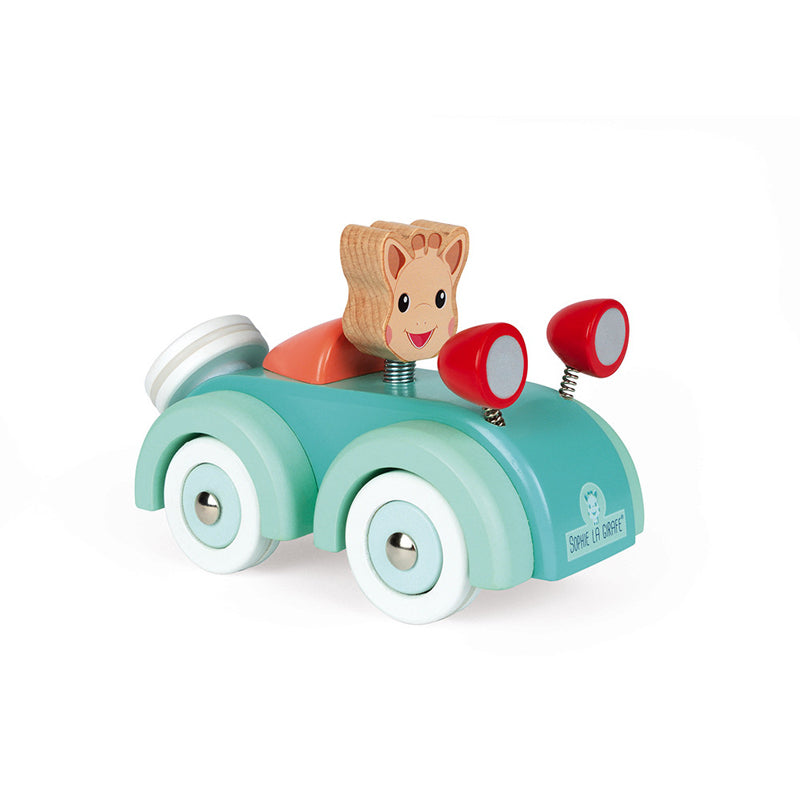 Janod Sophie La Girafe Car l Bulk Buy at Baby Products Wholesaler