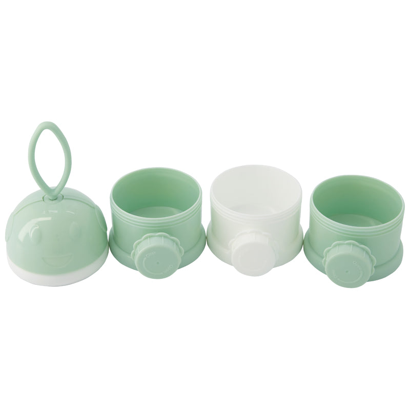 Kikka Boo Milk Formula Triple Stacking Portable Dispenser Mint l Bulk Buy at Baby Products Wholesaler
