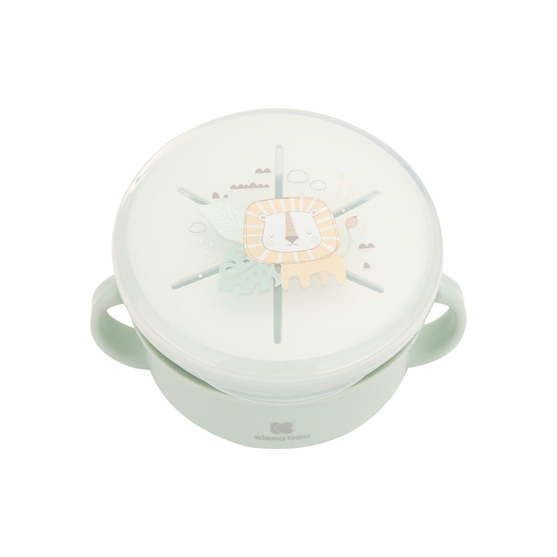 Kikka Boo Snack Bowl 2 In 1 Savanna Mint l Bulk Buy at Baby Products Wholesaler