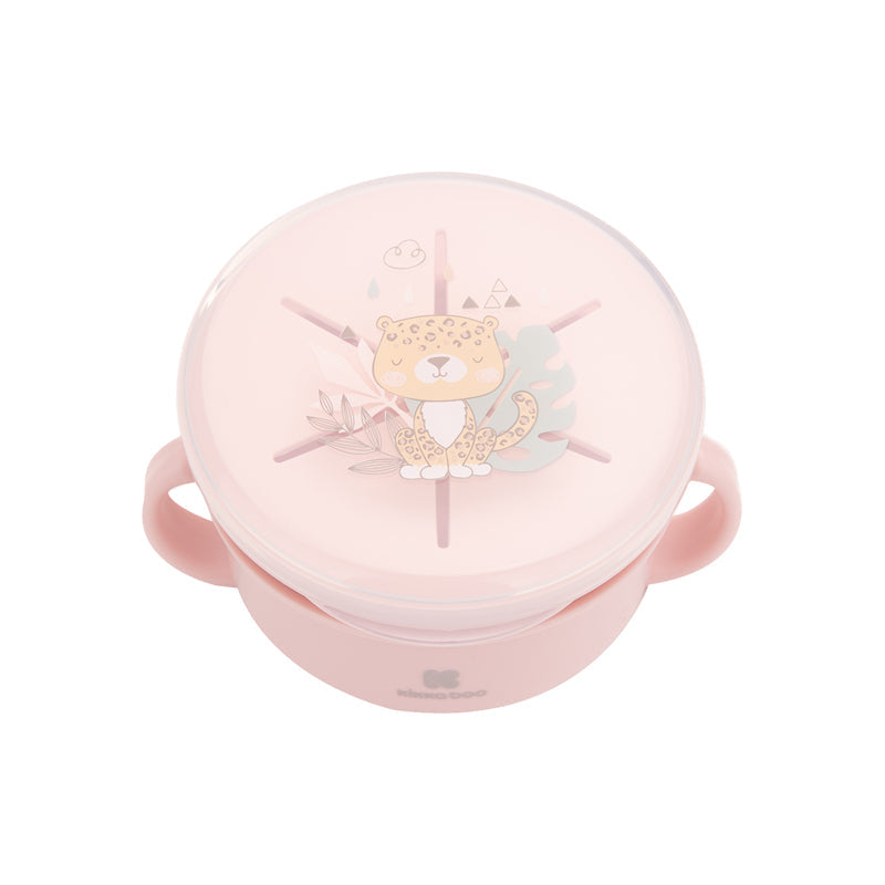 Kikka Boo Snack Bowl 2 In 1 Savanna Pink l Bulk Buy at Baby Products Wholesaler