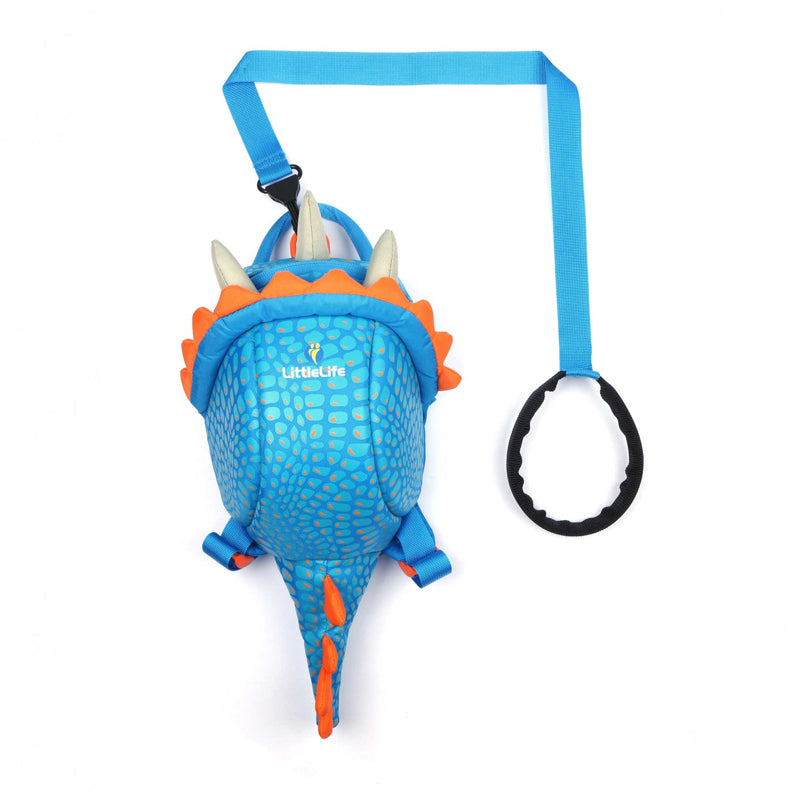 LittleLife Toddler Backpack With Rein Triceratops l Bulk Buy at Baby Products Wholesaler