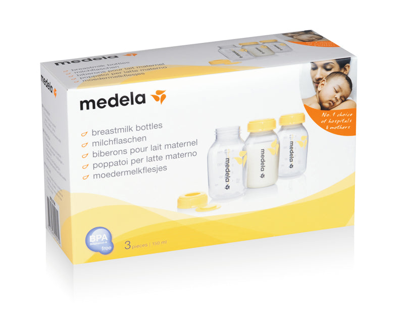 Medela Breastmilk Storage Bottles 150ml 3Pk l Bulk Buy at Baby Products Wholesaler