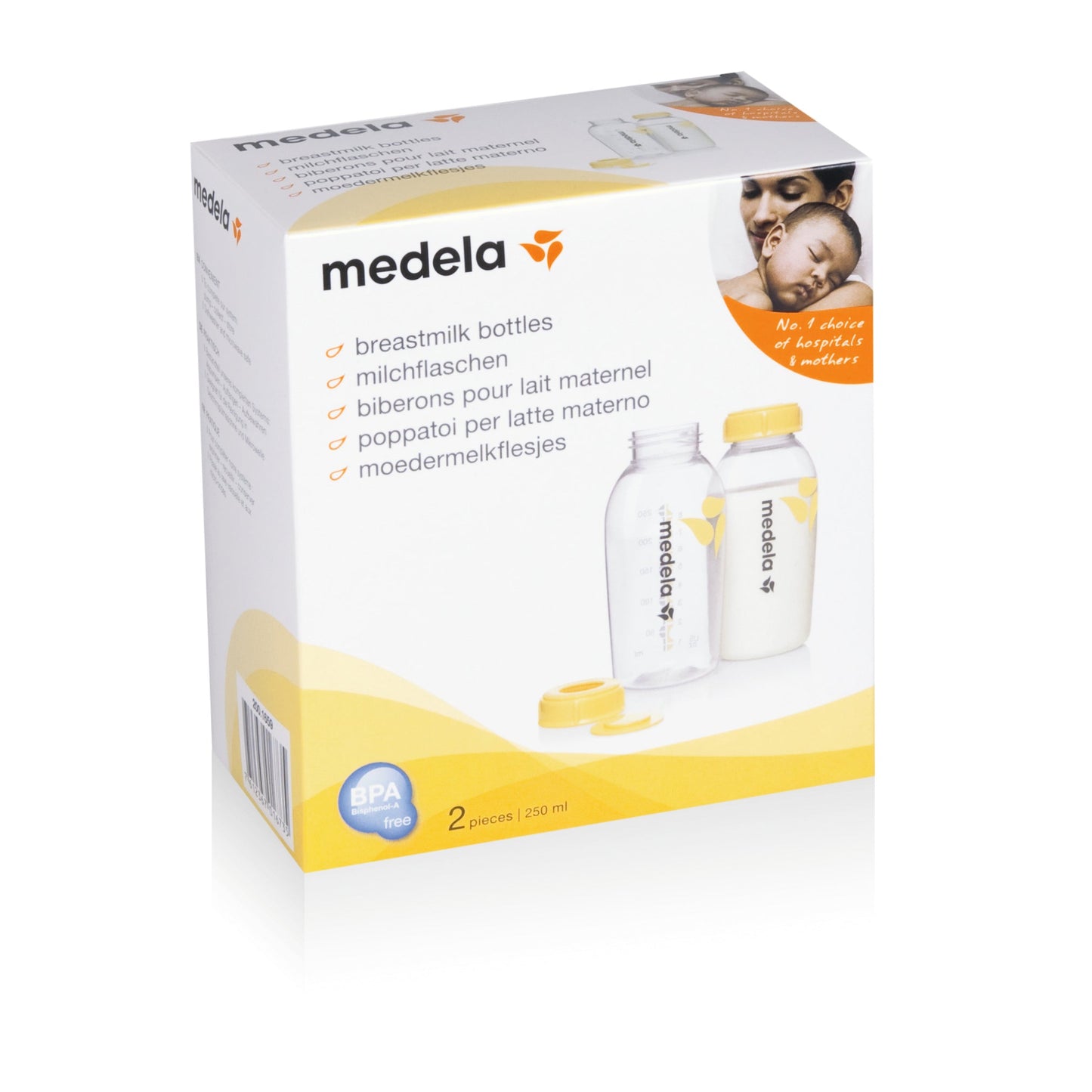 Medela Breastmilk Storage Bottles 250ml 2Pk l Bulk Buy at Baby Products Wholesaler