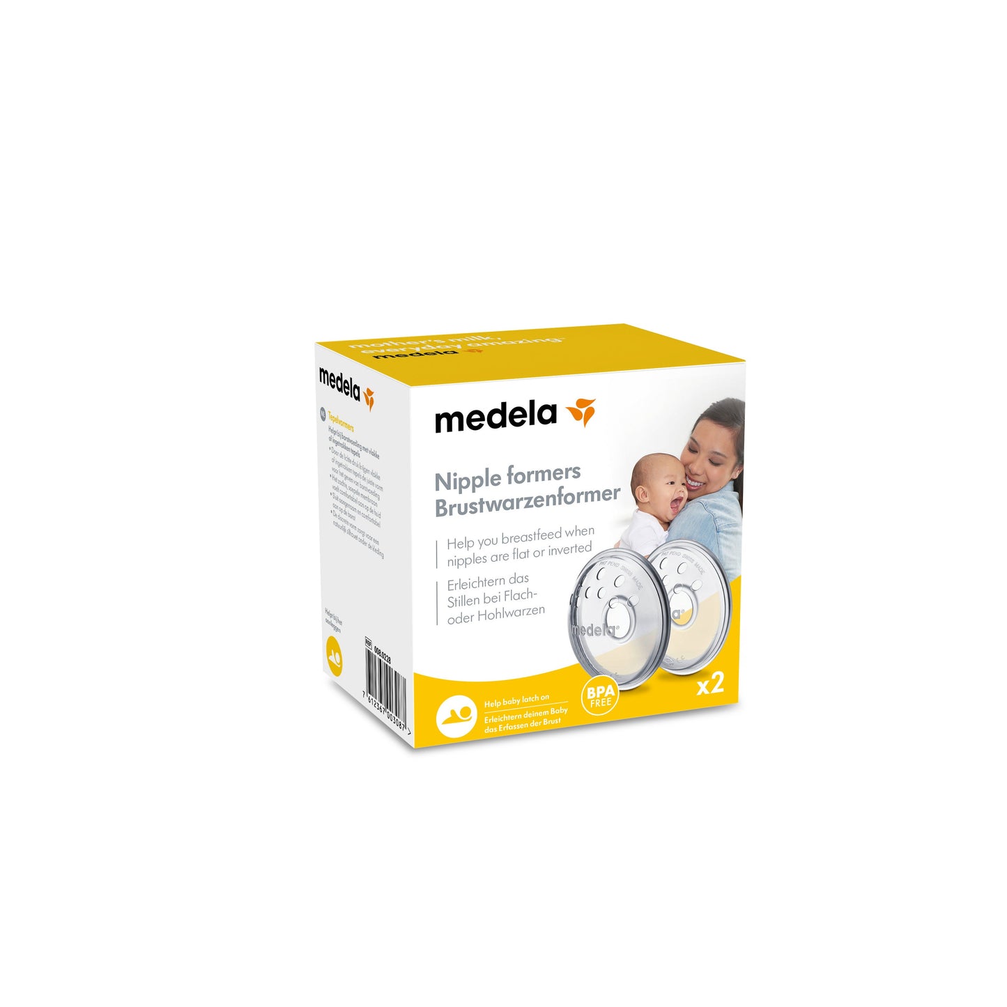 Medela Nipple Formers 2Pk l Bulk Buy at Baby Products Wholesaler