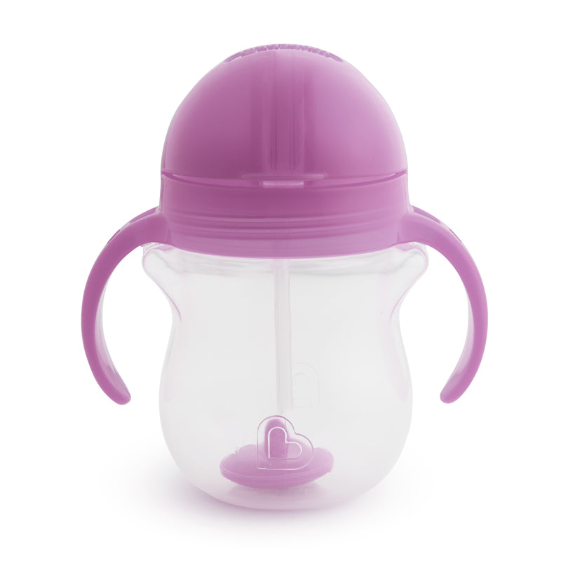 Munchkin Click Lock Tip & Sip Cup 7Oz - Purple l Bulk Buy at Baby Products Wholesaler