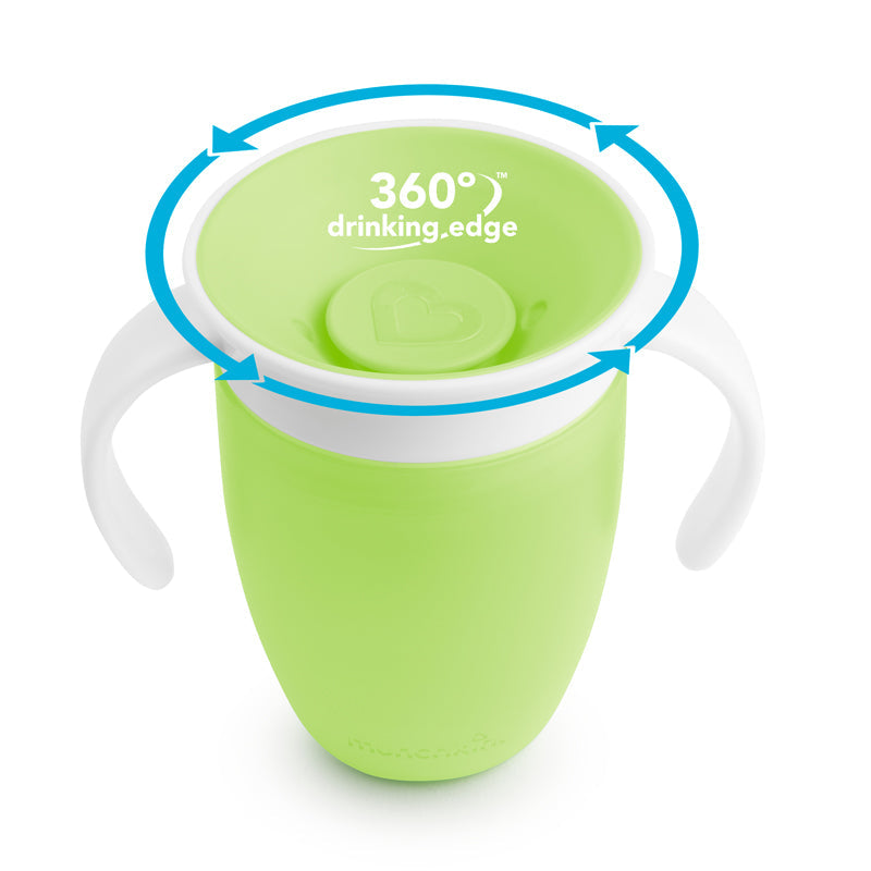 Munchkin Miracle Trainer Cup 7Oz - Green l Bulk Buy at Baby Products Wholesaler