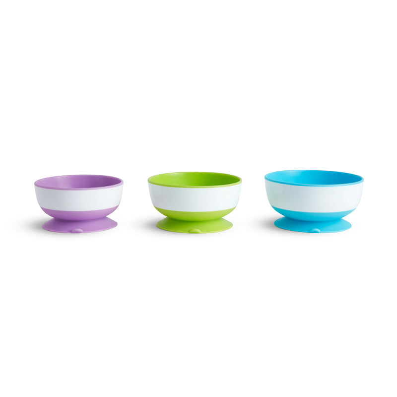 Munchkin Suction Bowls 3Pk l Bulk Buy at Baby Products Wholesaler