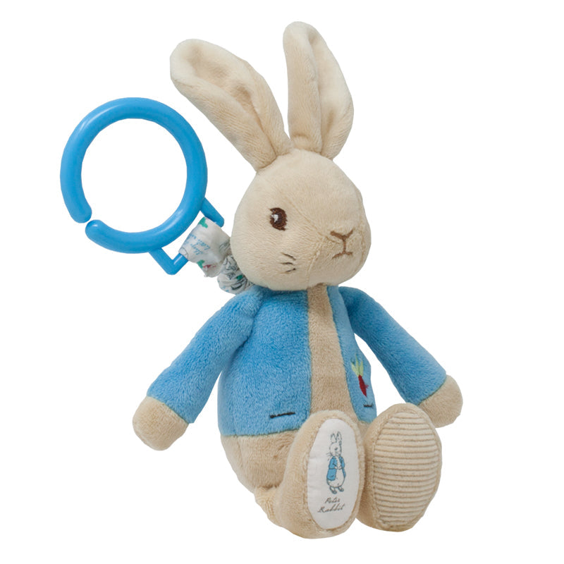 Peter Rabbit Jiggle Attachable Toy 21cm l Bulk Buy at Baby Products Wholesaler