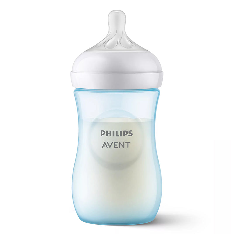 Philips Avent Natural Response 3.0 Bottle Blue 260ml l Bulk Buy at Baby Products Wholesaler