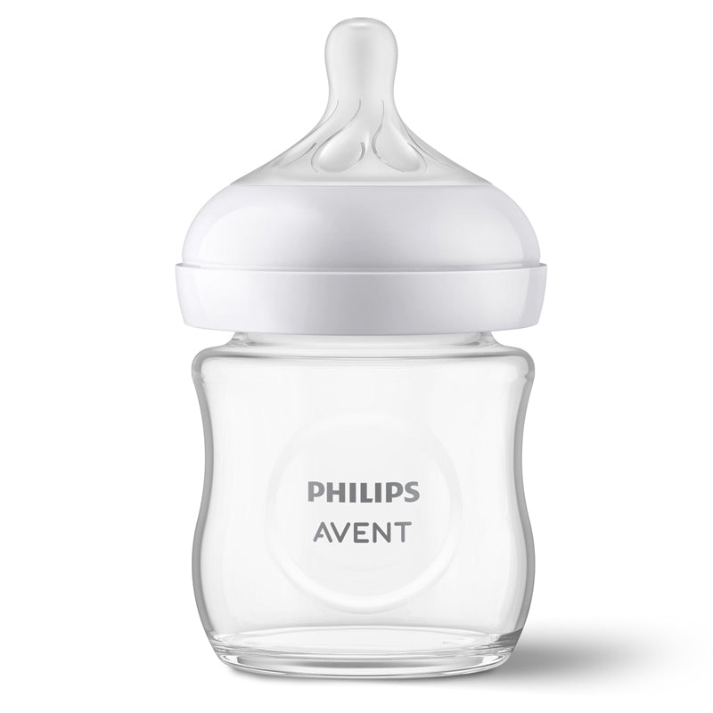Philips Avent Natural Response 3.0 Glass Bottle 125ml l Bulk Buy at Baby Products Wholesaler