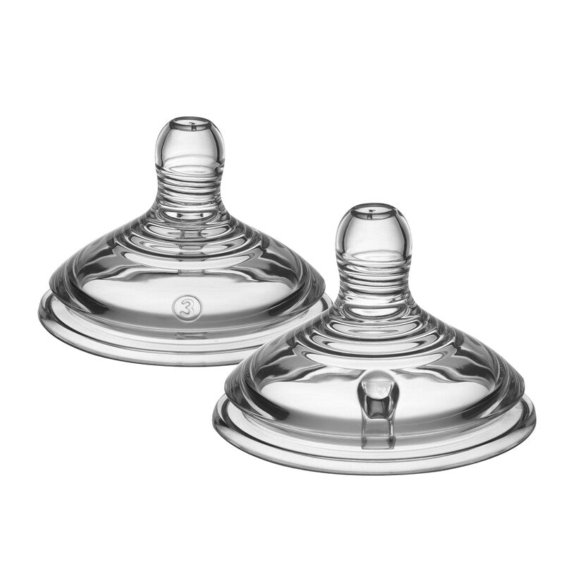 Tommee Tippee Closer to Nature Teat Fast Flow 2Pk l Bulk Buy at Baby Products Wholesaler