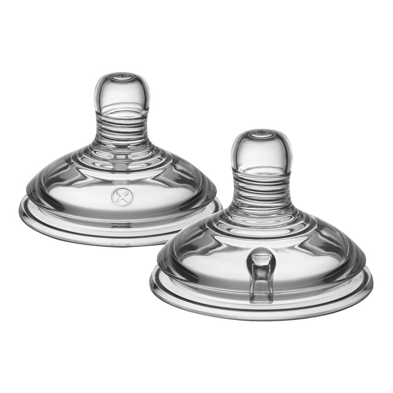 Tommee Tippee Closer to Nature Variflow Teat 2Pk l Bulk Buy at Baby Products Wholesaler