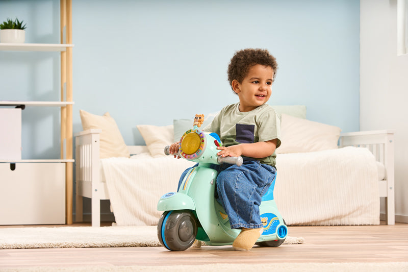 VTech 2-in-1 Ride & Balance Scooter l Bulk Buy at Baby Products Wholesaler