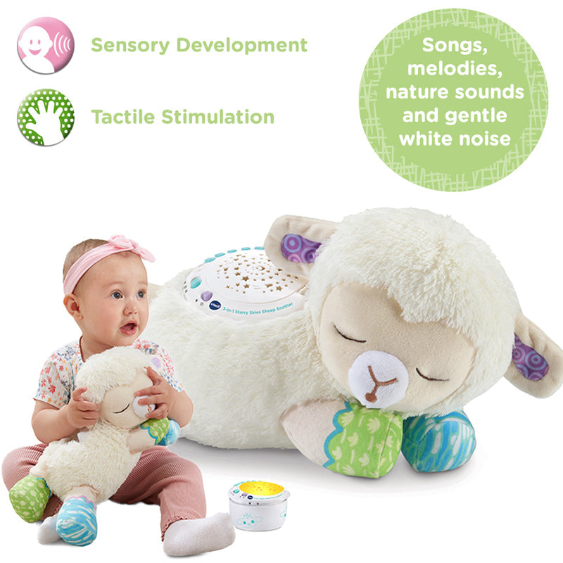 VTech 3-in-1 Starry Skies Sheep Soother l Bulk Buy at Baby Products Wholesaler