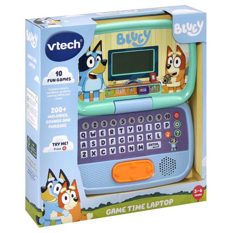 VTech Bluey Game Time Laptop l Bulk Buy at Baby Products Wholesaler
