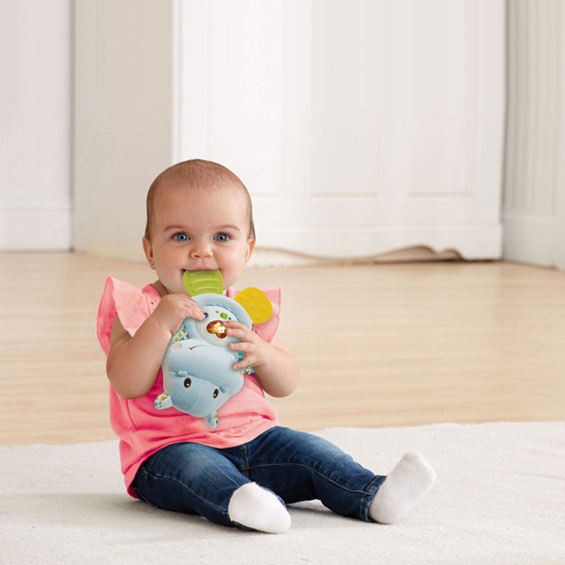 VTech Little Friendlies Happy Hippo Teether l Bulk Buy at Baby Products Wholesaler