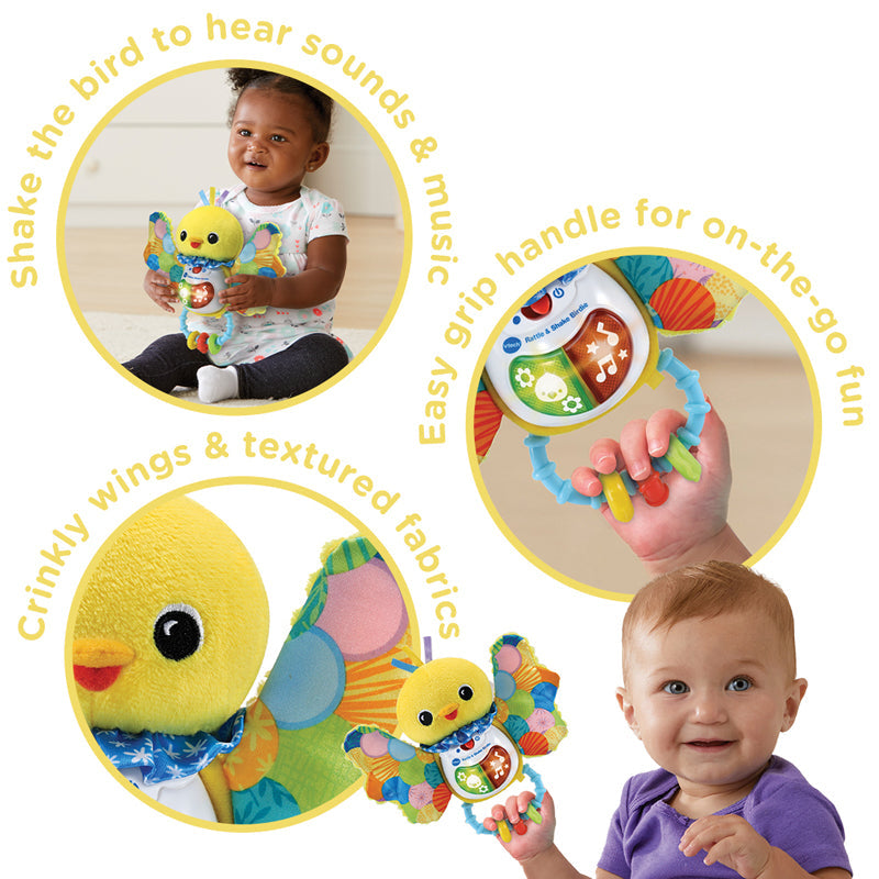 VTech Rattle & Shake Birdie l Bulk Buy at Baby Products Wholesaler