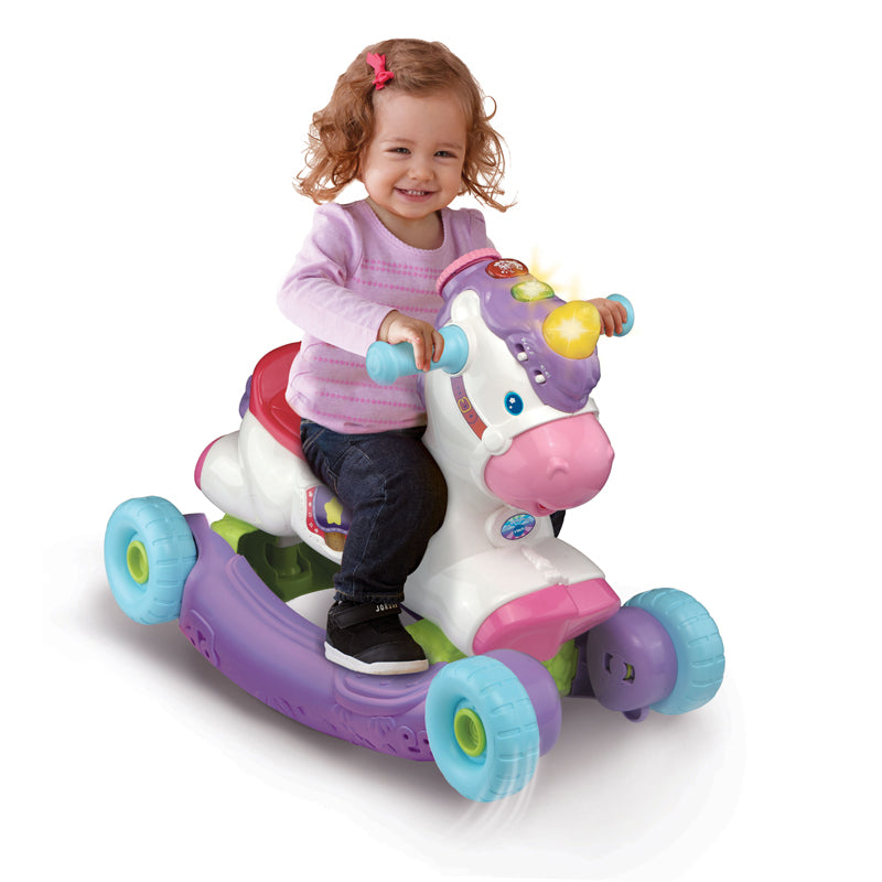 VTech Rock & Ride Unicorn l Bulk Buy at Baby Products Wholesaler
