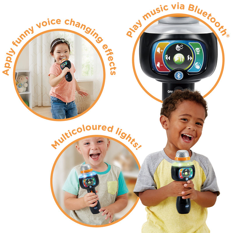 VTech Singing Sounds Microphone l Bulk Buy at Baby Products Wholesaler