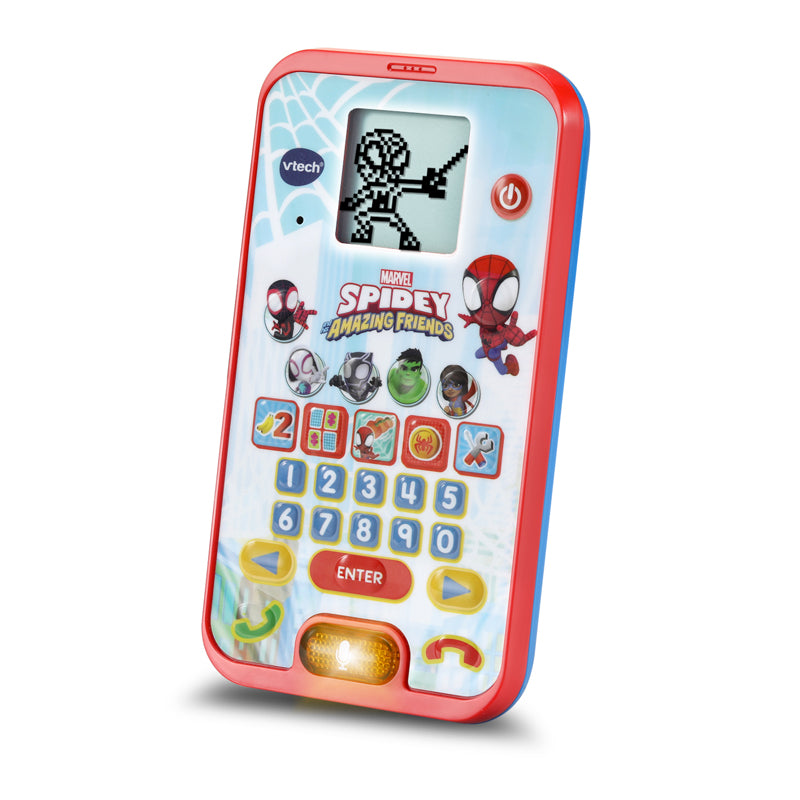 VTech Spidey and His Amazing Friends: Spidey Learning Phone l Bulk Buy at Baby Products Wholesaler