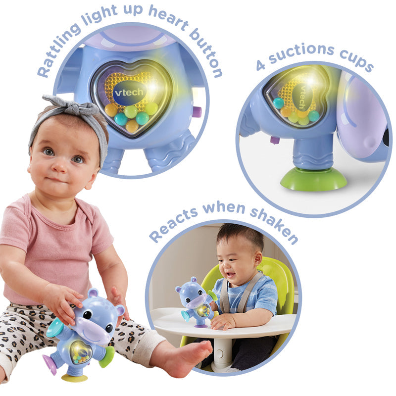 VTech Stick & Twist Hippo l Bulk Buy at Baby Products Wholesaler